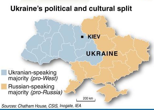 Kiev Ukrain Map